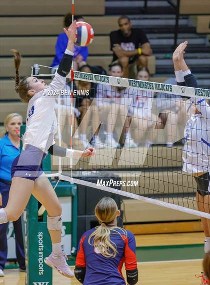 Thumbnail 1 in Mount Paran Christian vs. Mount Pisgah Christian (GHSA 2A Semifinal) photogallery.
