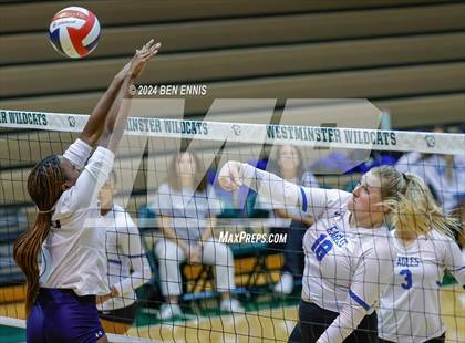 Thumbnail 3 in Mount Paran Christian vs. Mount Pisgah Christian (GHSA 2A Semifinal) photogallery.