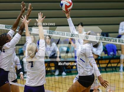 Thumbnail 1 in Mount Paran Christian vs. Mount Pisgah Christian (GHSA 2A Semifinal) photogallery.