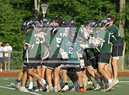 Thumbnail 3 in Northwest Catholic vs. Canton (CIAC Class S semifinal) photogallery.