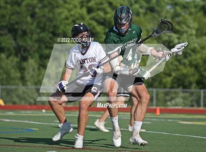 Thumbnail 1 in Northwest Catholic vs. Canton (CIAC Class S semifinal) photogallery.