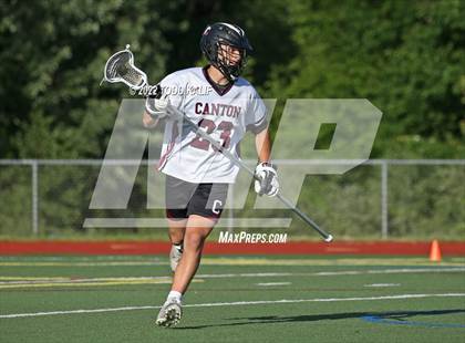 Thumbnail 2 in Northwest Catholic vs. Canton (CIAC Class S semifinal) photogallery.