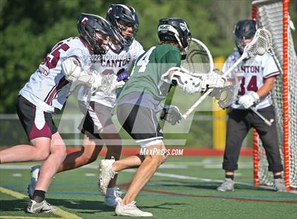 Thumbnail 1 in Northwest Catholic vs. Canton (CIAC Class S semifinal) photogallery.