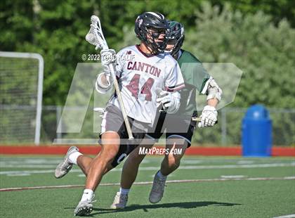 Thumbnail 3 in Northwest Catholic vs. Canton (CIAC Class S semifinal) photogallery.