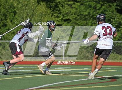 Thumbnail 1 in Northwest Catholic vs. Canton (CIAC Class S semifinal) photogallery.