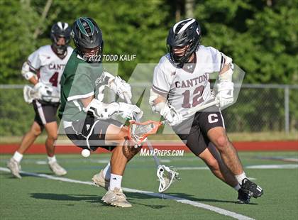 Thumbnail 3 in Northwest Catholic vs. Canton (CIAC Class S semifinal) photogallery.