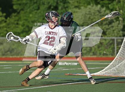 Thumbnail 1 in Northwest Catholic vs. Canton (CIAC Class S semifinal) photogallery.