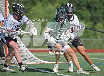 Thumbnail 2 in Northwest Catholic vs. Canton (CIAC Class S semifinal) photogallery.