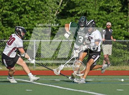 Thumbnail 1 in Northwest Catholic vs. Canton (CIAC Class S semifinal) photogallery.