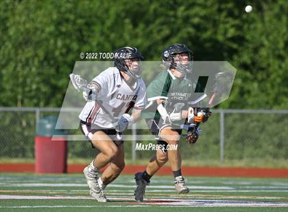 Thumbnail 1 in Northwest Catholic vs. Canton (CIAC Class S semifinal) photogallery.