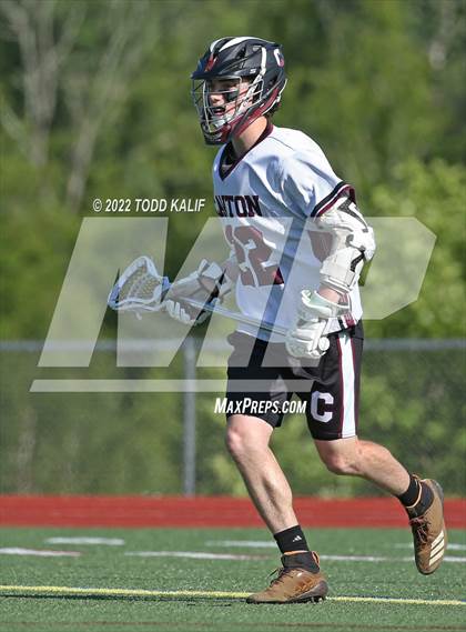 Thumbnail 1 in Northwest Catholic vs. Canton (CIAC Class S semifinal) photogallery.