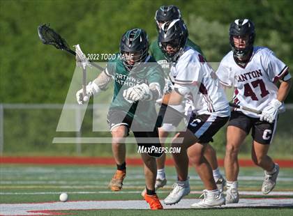 Thumbnail 3 in Northwest Catholic vs. Canton (CIAC Class S semifinal) photogallery.