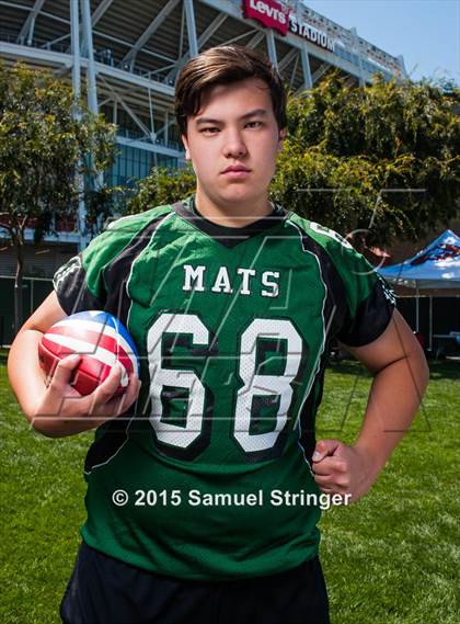 Thumbnail 2 in Miramonte (USA Football/MaxPreps Media Day Event) photogallery.