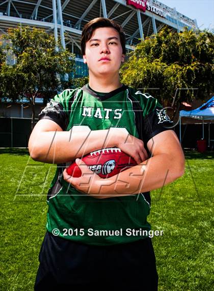 Thumbnail 2 in Miramonte (USA Football/MaxPreps Media Day Event) photogallery.