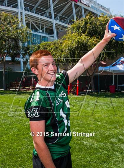 Thumbnail 3 in Miramonte (USA Football/MaxPreps Media Day Event) photogallery.