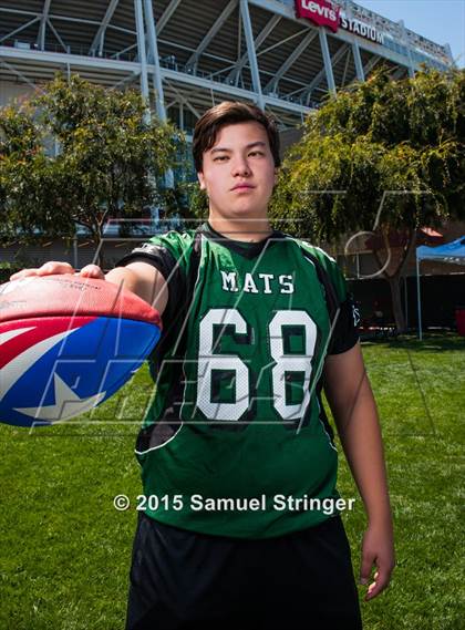 Thumbnail 1 in Miramonte (USA Football/MaxPreps Media Day Event) photogallery.