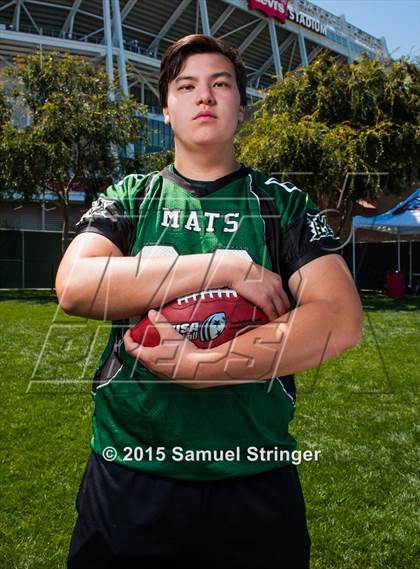 Thumbnail 1 in Miramonte (USA Football/MaxPreps Media Day Event) photogallery.