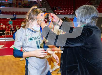 Thumbnail 2 in Green Level vs. Ardrey Kell (NCHSAA 4A Final) (1 of 2) (Pre-game, post-game, awards, and team photos) photogallery.