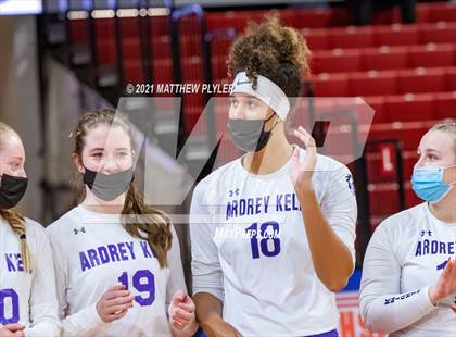 Thumbnail 3 in Green Level vs. Ardrey Kell (NCHSAA 4A Final) (1 of 2) (Pre-game, post-game, awards, and team photos) photogallery.