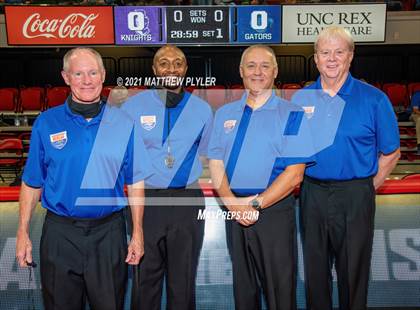 Thumbnail 2 in Green Level vs. Ardrey Kell (NCHSAA 4A Final) (1 of 2) (Pre-game, post-game, awards, and team photos) photogallery.