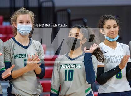 Thumbnail 3 in Green Level vs. Ardrey Kell (NCHSAA 4A Final) (1 of 2) (Pre-game, post-game, awards, and team photos) photogallery.
