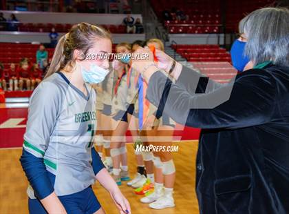 Thumbnail 1 in Green Level vs. Ardrey Kell (NCHSAA 4A Final) (1 of 2) (Pre-game, post-game, awards, and team photos) photogallery.
