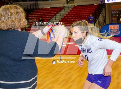 Thumbnail 3 in Green Level vs. Ardrey Kell (NCHSAA 4A Final) (1 of 2) (Pre-game, post-game, awards, and team photos) photogallery.