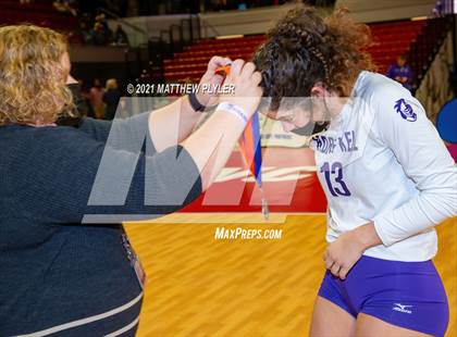 Thumbnail 2 in Green Level vs. Ardrey Kell (NCHSAA 4A Final) (1 of 2) (Pre-game, post-game, awards, and team photos) photogallery.
