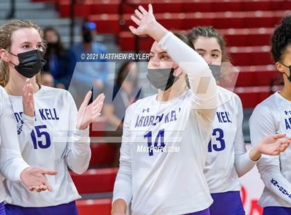 Thumbnail 2 in Green Level vs. Ardrey Kell (NCHSAA 4A Final) (1 of 2) (Pre-game, post-game, awards, and team photos) photogallery.