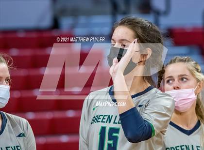 Thumbnail 2 in Green Level vs. Ardrey Kell (NCHSAA 4A Final) (1 of 2) (Pre-game, post-game, awards, and team photos) photogallery.