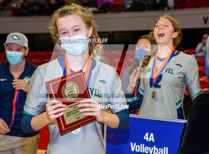 Thumbnail 1 in Green Level vs. Ardrey Kell (NCHSAA 4A Final) (1 of 2) (Pre-game, post-game, awards, and team photos) photogallery.