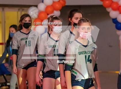 Thumbnail 3 in Green Level vs. Ardrey Kell (NCHSAA 4A Final) (1 of 2) (Pre-game, post-game, awards, and team photos) photogallery.