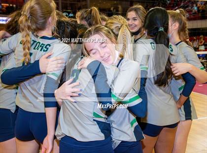 Thumbnail 2 in Green Level vs. Ardrey Kell (NCHSAA 4A Final) (1 of 2) (Pre-game, post-game, awards, and team photos) photogallery.