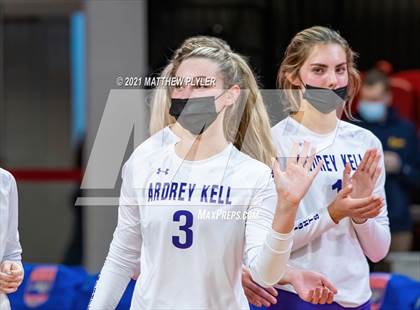 Thumbnail 2 in Green Level vs. Ardrey Kell (NCHSAA 4A Final) (1 of 2) (Pre-game, post-game, awards, and team photos) photogallery.