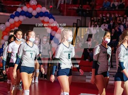 Thumbnail 2 in Green Level vs. Ardrey Kell (NCHSAA 4A Final) (1 of 2) (Pre-game, post-game, awards, and team photos) photogallery.