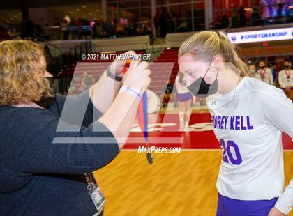 Thumbnail 3 in Green Level vs. Ardrey Kell (NCHSAA 4A Final) (1 of 2) (Pre-game, post-game, awards, and team photos) photogallery.