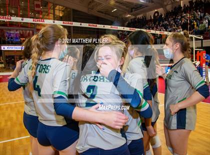 Thumbnail 3 in Green Level vs. Ardrey Kell (NCHSAA 4A Final) (1 of 2) (Pre-game, post-game, awards, and team photos) photogallery.