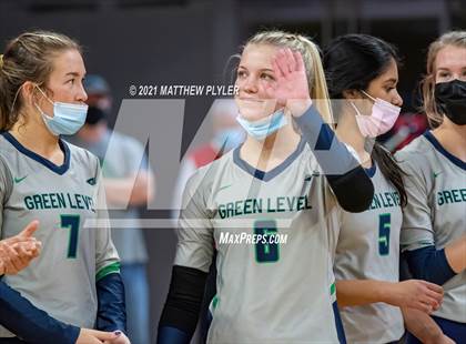 Thumbnail 1 in Green Level vs. Ardrey Kell (NCHSAA 4A Final) (1 of 2) (Pre-game, post-game, awards, and team photos) photogallery.