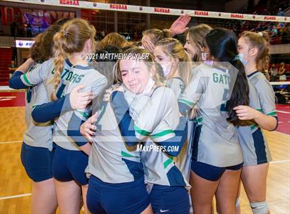 Thumbnail 3 in Green Level vs. Ardrey Kell (NCHSAA 4A Final) (1 of 2) (Pre-game, post-game, awards, and team photos) photogallery.