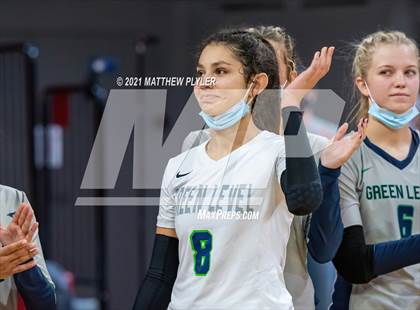 Thumbnail 2 in Green Level vs. Ardrey Kell (NCHSAA 4A Final) (1 of 2) (Pre-game, post-game, awards, and team photos) photogallery.