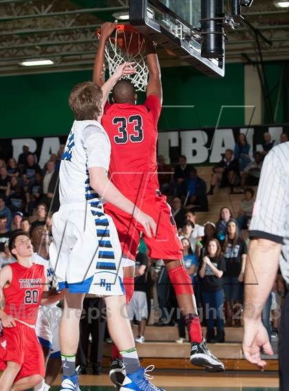 Thumbnail 2 in Hebron vs Trinity (UIL 5A Region1 Bi-District Playoff) photogallery.