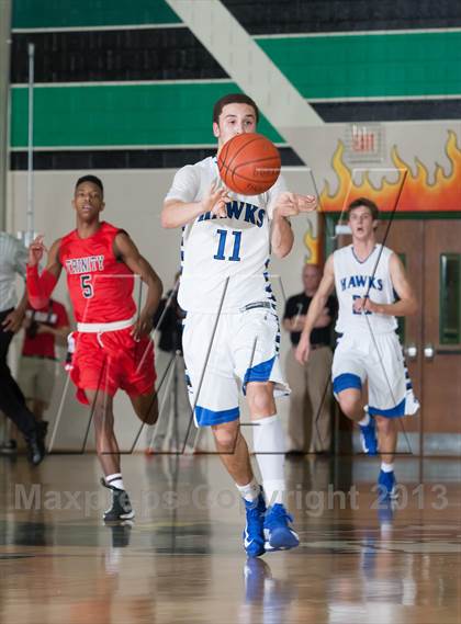 Thumbnail 1 in Hebron vs Trinity (UIL 5A Region1 Bi-District Playoff) photogallery.