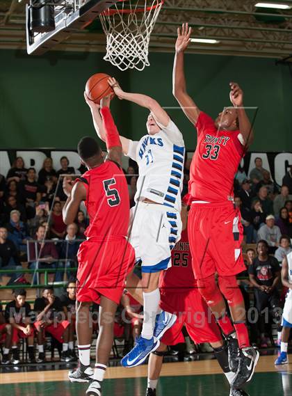 Thumbnail 2 in Hebron vs Trinity (UIL 5A Region1 Bi-District Playoff) photogallery.