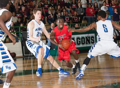 Thumbnail 2 in Hebron vs Trinity (UIL 5A Region1 Bi-District Playoff) photogallery.