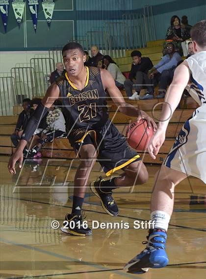 Thumbnail 3 in Edison vs. Rocklin (Adidas Challenge) photogallery.