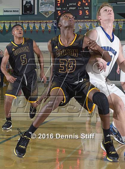Thumbnail 1 in Edison vs. Rocklin (Adidas Challenge) photogallery.