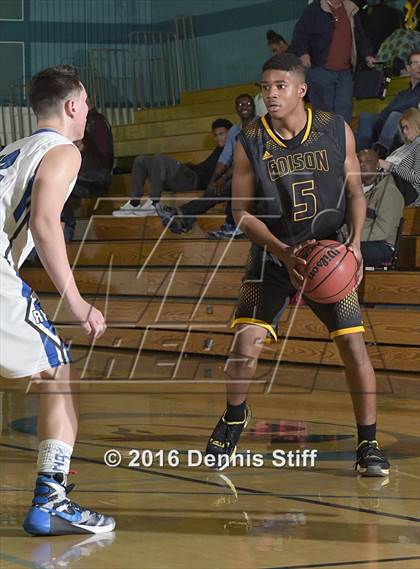 Thumbnail 1 in Edison vs. Rocklin (Adidas Challenge) photogallery.