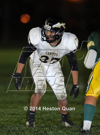 Thumbnail 3 in Rancho Alamitos vs. Canyon (CIF-SS Southern Division Playoff) photogallery.