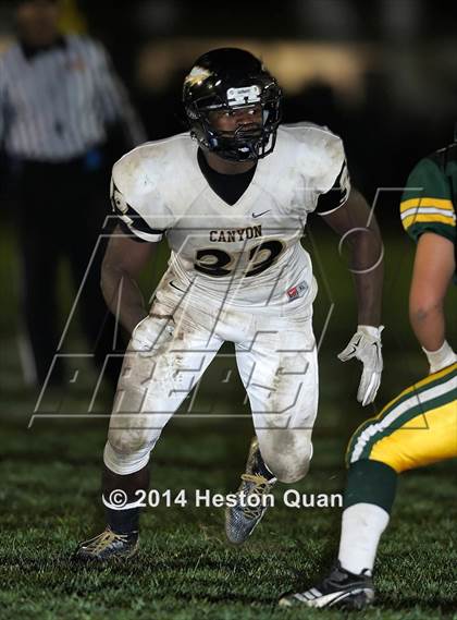 Thumbnail 2 in Rancho Alamitos vs. Canyon (CIF-SS Southern Division Playoff) photogallery.