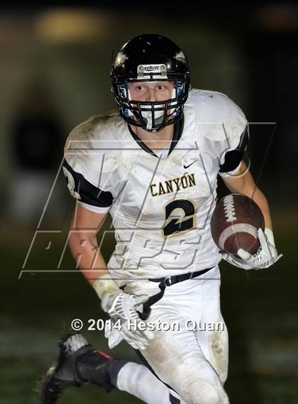 Thumbnail 2 in Rancho Alamitos vs. Canyon (CIF-SS Southern Division Playoff) photogallery.